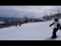 Pam Laidlaw skiing at Rusutsu