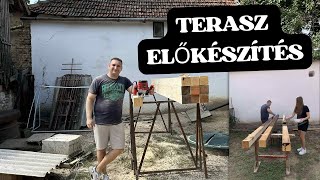 Házfelújítás Teraszhoz Anyagok Festünk Nikivel Várandósan Is Segít