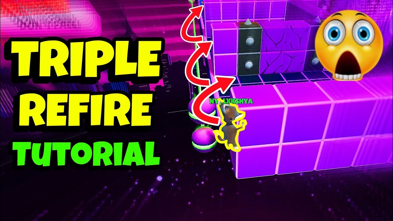 How to do Triple Refire Trick in Stumble Guys | Full How to do Triple Refire Trick in Stumble Guys | Full