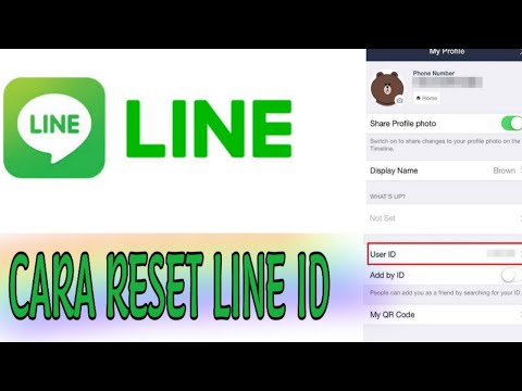TUTORIAL RESET ID LINE/GANTI ID LINE |Tutorial lengkap