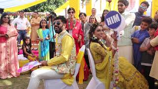 Funniest 'Who' Game | Bride Groom Game | Indian Wedding | Mehandi | Anchor Girish Sharma