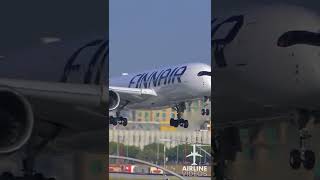 Finnair A350 LAX Arrival
