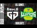 GEN vs JAG Highlights ALL GAMES | LCK Spring 2019 Week 5 Day 4 | Gen.G vs Jin Air Greenwings