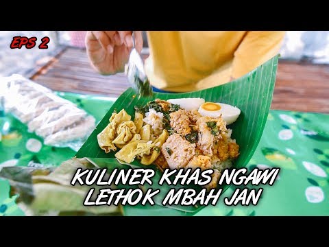 KULINER NGAWI ,WARUNG LETHOK MBAH JAN || NGAWI