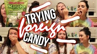 Trying Foreign Candy