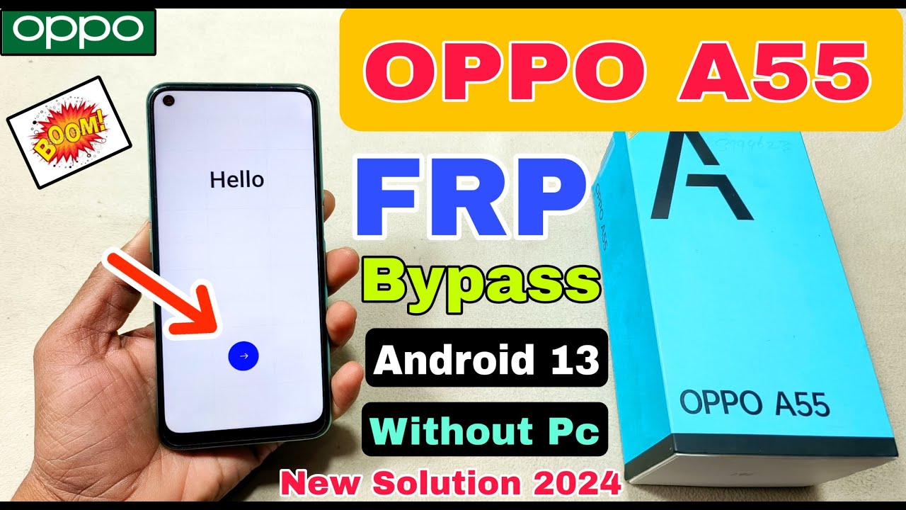 Oppo A55 FRP Bypass Android 13 | New Method | Oppo Oppo A55 FRP Bypass Android 13 | New Method | Oppo