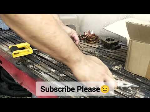 Paano baklasin ang tanso sa motor ng electricfan Paano baklasin ang tanso sa motor ng electricfan