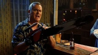 The Dangers Of Having A Chainsaw For A Hand From Ash Vs Evil Dead