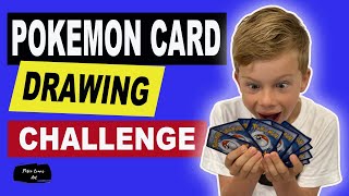 Pokemon Card Drawing Challenge! what a VMax Card. 😀