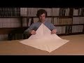 Napkin Folding Demonstration - Real time