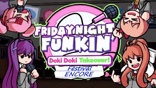 Friday Night Funkin Fnf Doki Doki Takeover Festival Encore Fnf Modhardfanmade