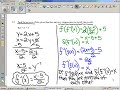 12.03.2010 - ALgebra 2 & Trig - Review Sheet 2 Part 1
