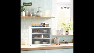 Naiba Tempat Penyimpanan Makanan Food Cabinet Bistro
