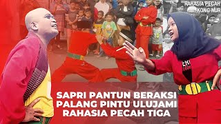 BEKSI RAHASIA PECAH TIGA (KONG NUR) ULUJAMI palang pintu bersama SAPRI PANTUN