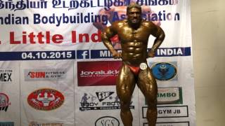 Mr Little India 2015 Dinesh Kumar
