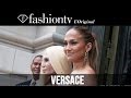 Jennifer Lopez, Miroslava Duma at Atelier Versace Fall 2014 | Paris Couture Fashion Week | FashionTV