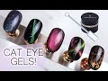How To Use Cat Eye Gel Polish! | Cat Eye Gel Tutorial | Magnetic Nail Art Tutorial