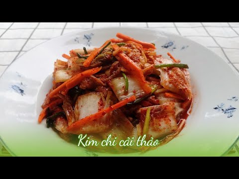 Chỉ cách làm kim chi