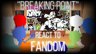 Fandom React To Fnf Vs Jaiden Animation Breaking Point