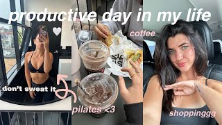 Productive & Realistic Day In My Life Pilates, Cleaning, Tanning