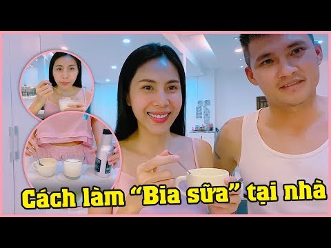 Cách làm bia sữa hột gà
