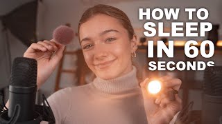ASMR – HOW TO FALL ASLEEP IN 60 SECONDS!