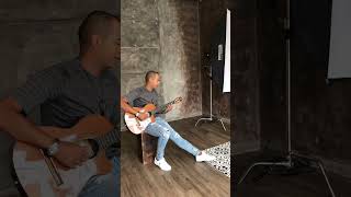 Nilton G - Seating Playing Guitar Photoshoot