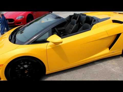 Lamborghini Gallardo LP5604 Spyder1080p HD I filmed this sick yellow on 