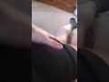 Hitting my butt
