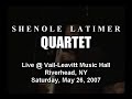 Shenole Latimer Quartet - "Nothing Personal" by Don Grolnick