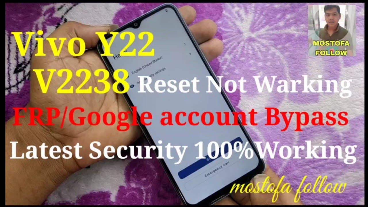 Vivo Y22/Y22s (V2238) Android 13 Frp Bypass-Settings Vivo Y22/Y22s (V2238) Android 13 Frp Bypass-Settings