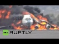 Yemen: Saudi-led airstrikes hit military plane at Sanaa International Airport