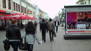 Видео Kazan: Baumanin katu | Pedestrian street "Baumana" | Казань, улица Баумана от aboturku, улица Альпинистов, Казань, Россия