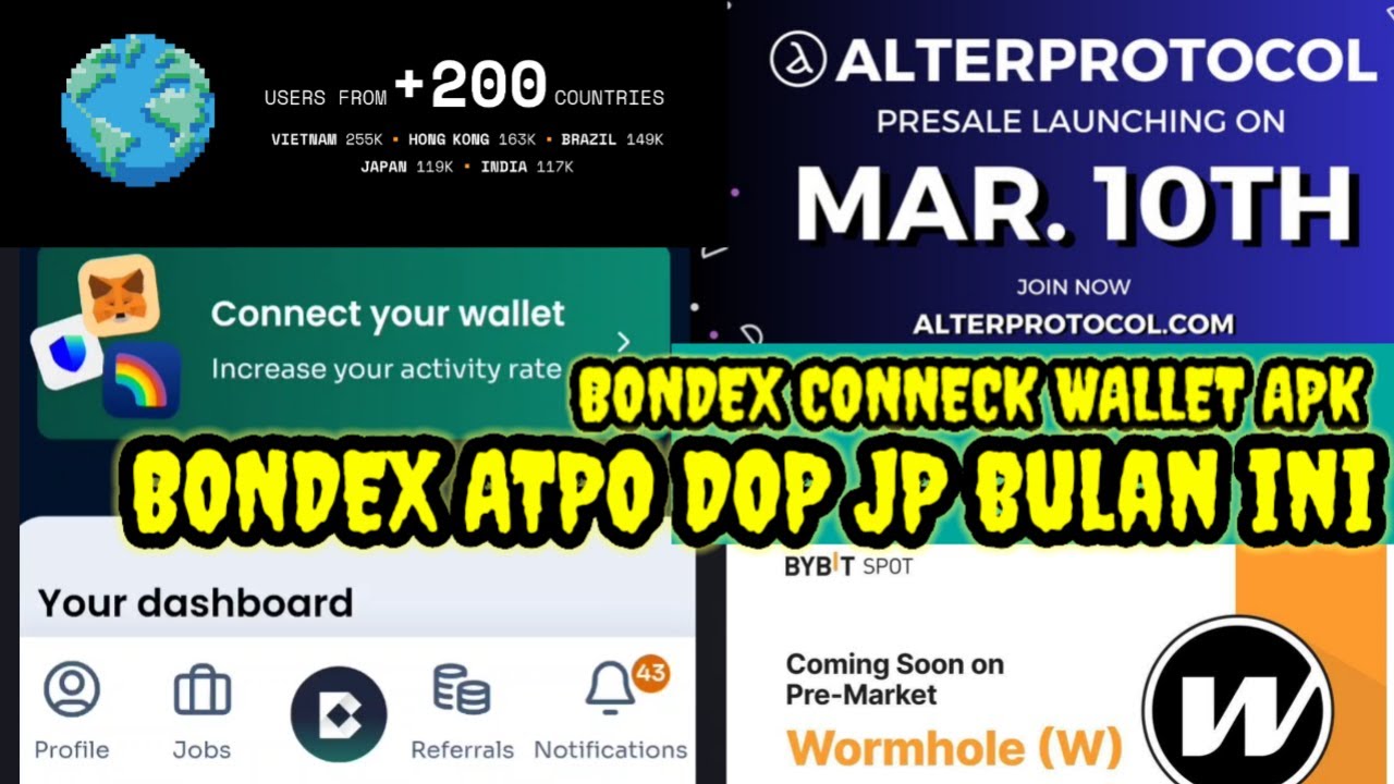 UPDATE BONDEX CONNEK WALLET APK | BONDEX ATPO DOP BENTAR UPDATE BONDEX CONNEK WALLET APK | BONDEX ATPO DOP BENTAR