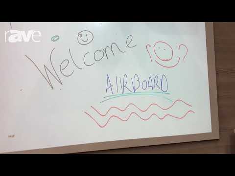 Integrate 2018: Crestron Demos the AirBoard for Turning Regular Whiteboards Into Digital Solution