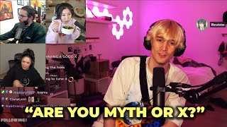 Xqc Perfect Impression Of Myth Confuses Valkyrae & Fuslie