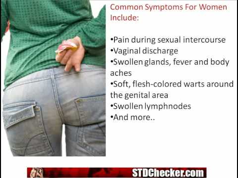 STD Symptoms - Common Sexually Transmitted Disease Sympto... - YouTube