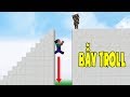 HƯỚNG DẪN THỬ THÁCH TROLL NOOB BẰNG NHÀ TRÊN KHÔNG TRONG MINECRAFT
