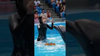 Jessica With Orca