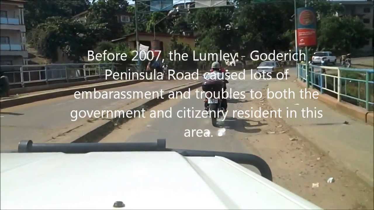 Lumley Goderich Peninsula Road, Freetown, Sierra Leone YouTube