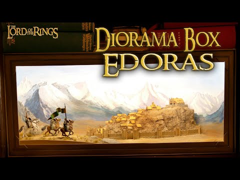 DIY / The Lord of the Rings Diorama Box / Edoras