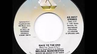 Watch Melissa Manchester Race To The End video