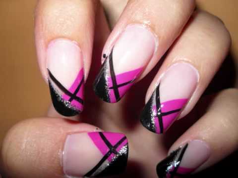 Abstract French Nails. Abstract French Nails. 10:01. cute and simple design
