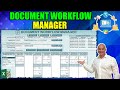 How To Create Your Own Drag & Drop Document Workflow Manager In Excel [Free Download]