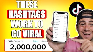 The BEST Hashtags To Use on TikTok to GO VIRAL FAST in 2024 (new update)