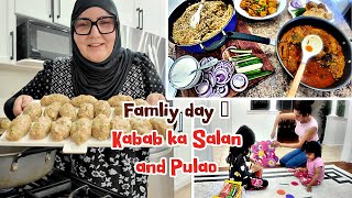 Famliy Day Kabab Ka Salan And Pulao