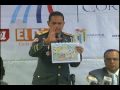 jefe de la policia dice somos uno de los paises mas seguros de America Latina
