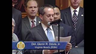 Del. Davis Introduces WWII Hero Col. Edward Shames