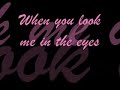 When you look me in the eyes   Jonas Brothers