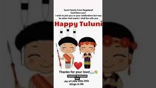 Happy Tuluni To My Sumi Family From Nagaland